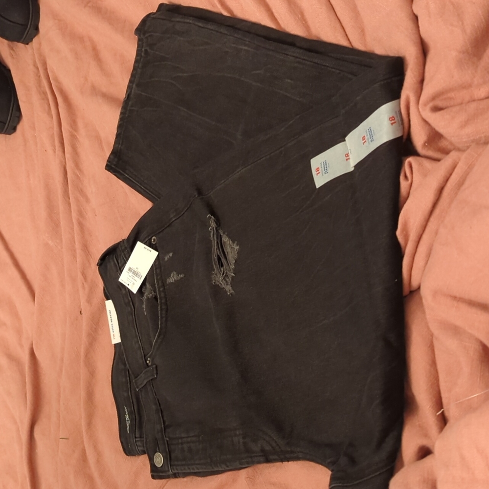 Black jeans size 18